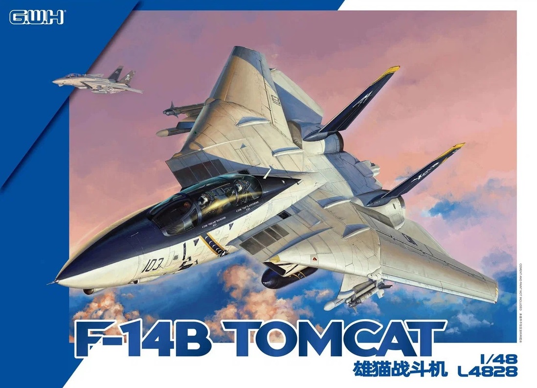 L4828  авиация  F-14B Tomcat  (1:48)