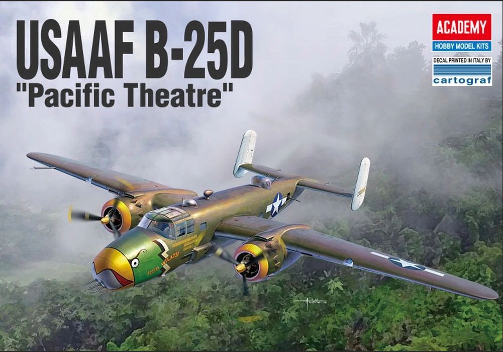 12328  авиация  B-25D Pacific Theatre  (1:48)