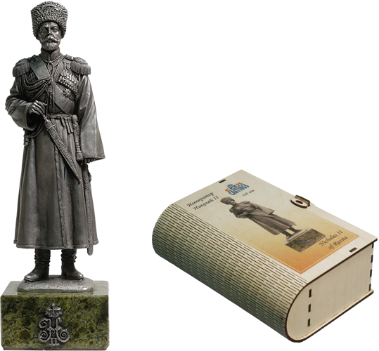 120Met-01  миниатюра  Император Николай II в парадной форме 