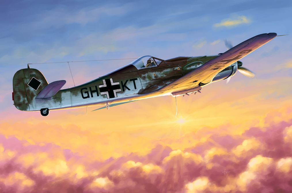 81717  авиация  Focke-Wulf FW190D-10  (1:48)