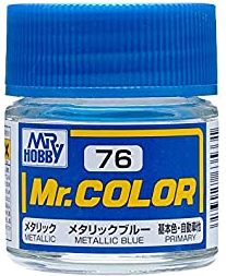 C 76  краска 10мл  METALLIC BLUE