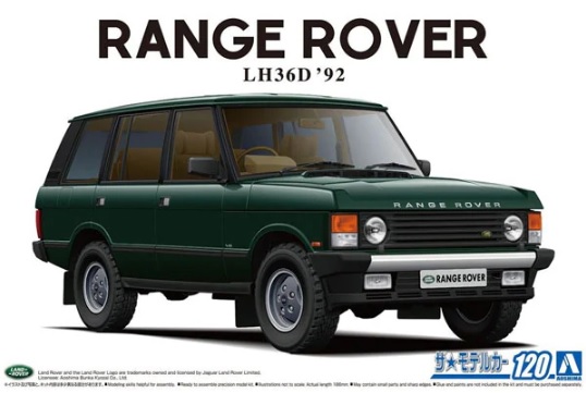 05796  автомобили и мотоциклы  Range Rover LH36D '92  (1:24)