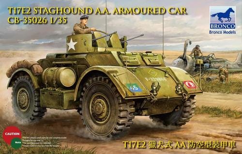 CB35026  техника и вооружение  Т17Е2 Staghound AA Armoured Car (1:35)