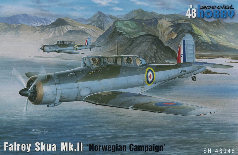 SH48046  авиация  Blackburn Skua Mk.II  (1:48)