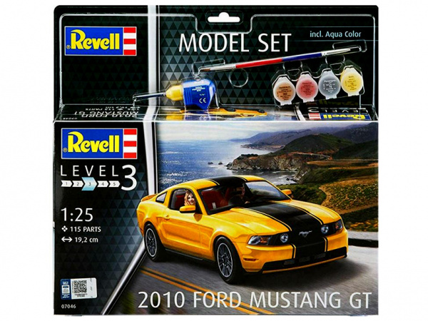 67046  автомобили и мотоциклы  2010 Mustang GТ MODEL SET  (1:25)