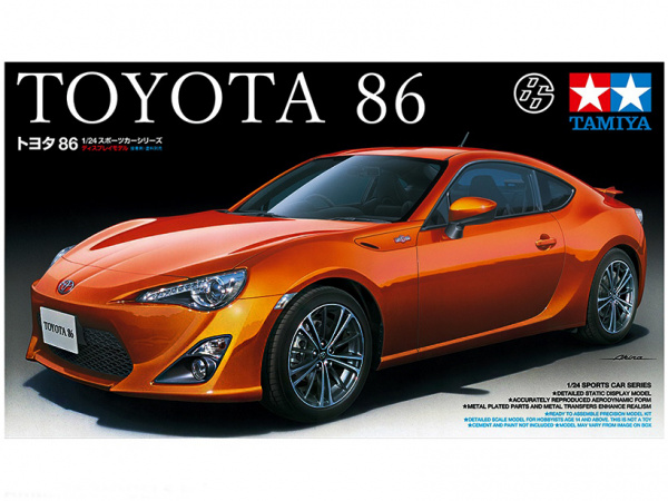 24323  автомобили и мотоциклы  Toyota 86  (1:24)