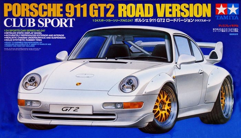 24247  автомобили и мотоциклы  Porsche 911 GT2 (1:24)
