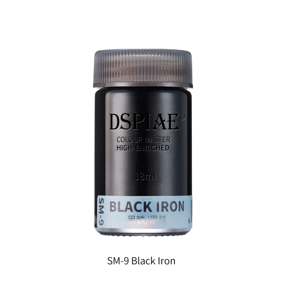 SM- 9  краска  18мл Black Iron