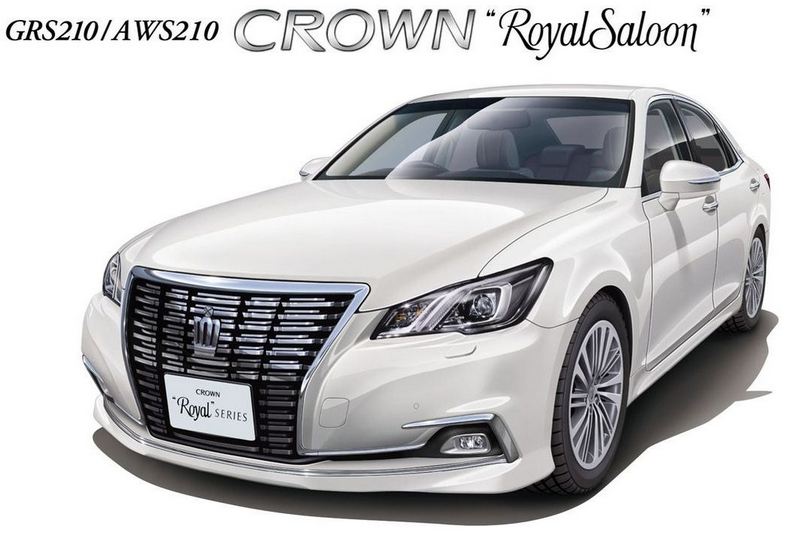 05080  автомобили и мотоциклы  Toyota Crown GRS210/AWS210 RoyalSaloon  (1:24)
