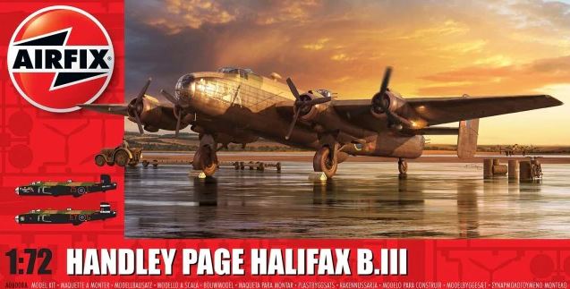 A06008A  авиация  Halifax B MkIII (1:72)