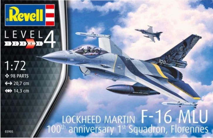 03905  авиация  F-16 MLU Lockheed Martin  (1:72)
