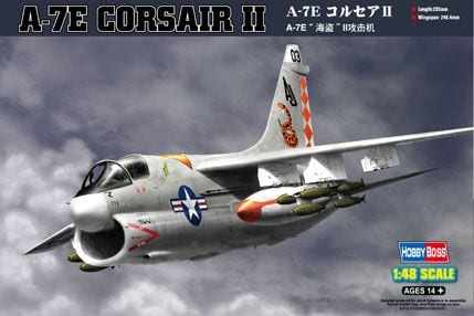 80345  авиация  A-7E Corsair II (1:48)
