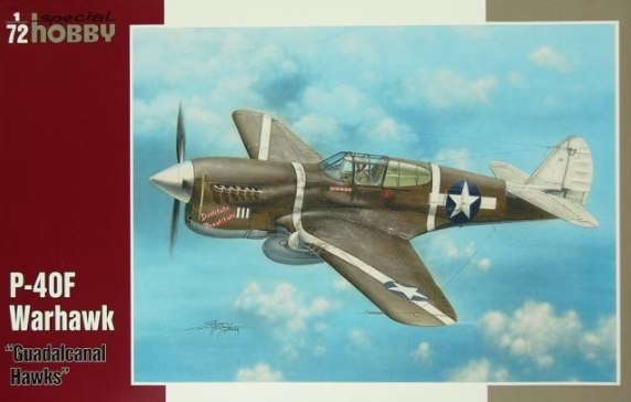 SH72149  авиация  P-40F Warhawk "Guadalcanal Hawks"  (1:72)