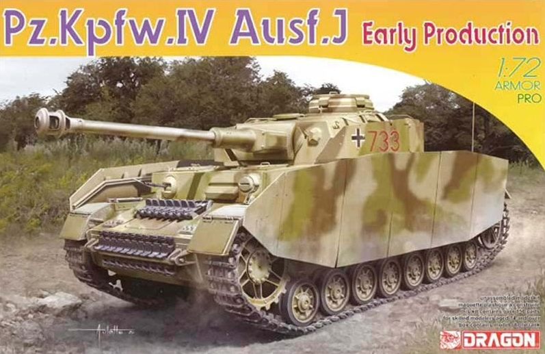 7409  техника и вооружение  Pz.IV Ausf J early production  (1:72)
