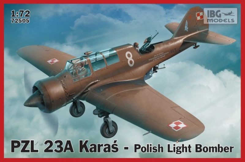 72505IBG  авиация  PZL.23A Karas  (1:72)