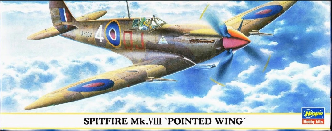 00692  авиация  Spitfire Mk.VIII 'Pointed Wing'  (1:72)