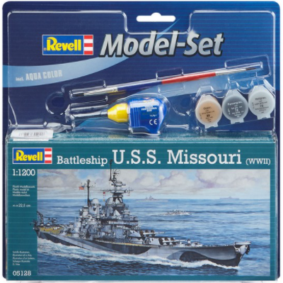 65128  флот  Battleship USS Missouri  (1:1200)