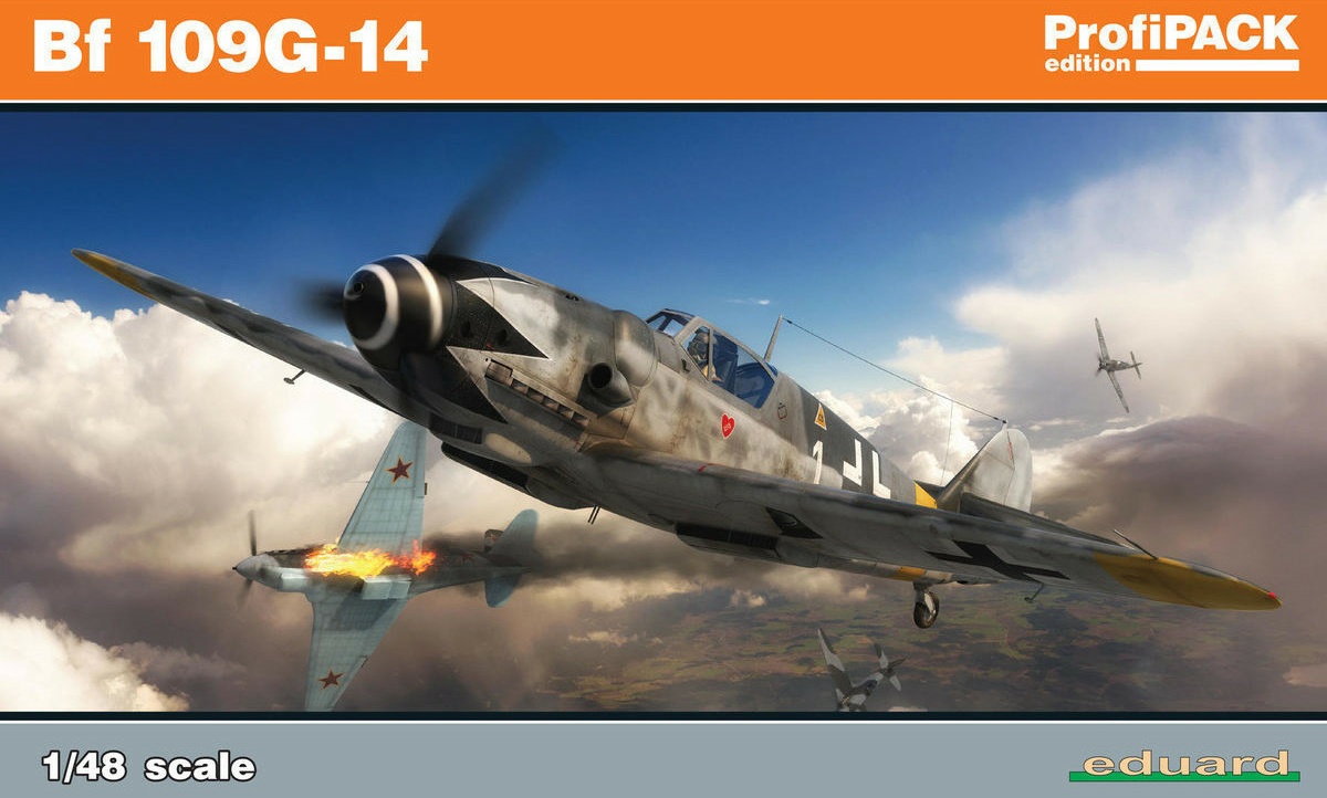 82118  авиация  Bf-109G-14  (1:48)