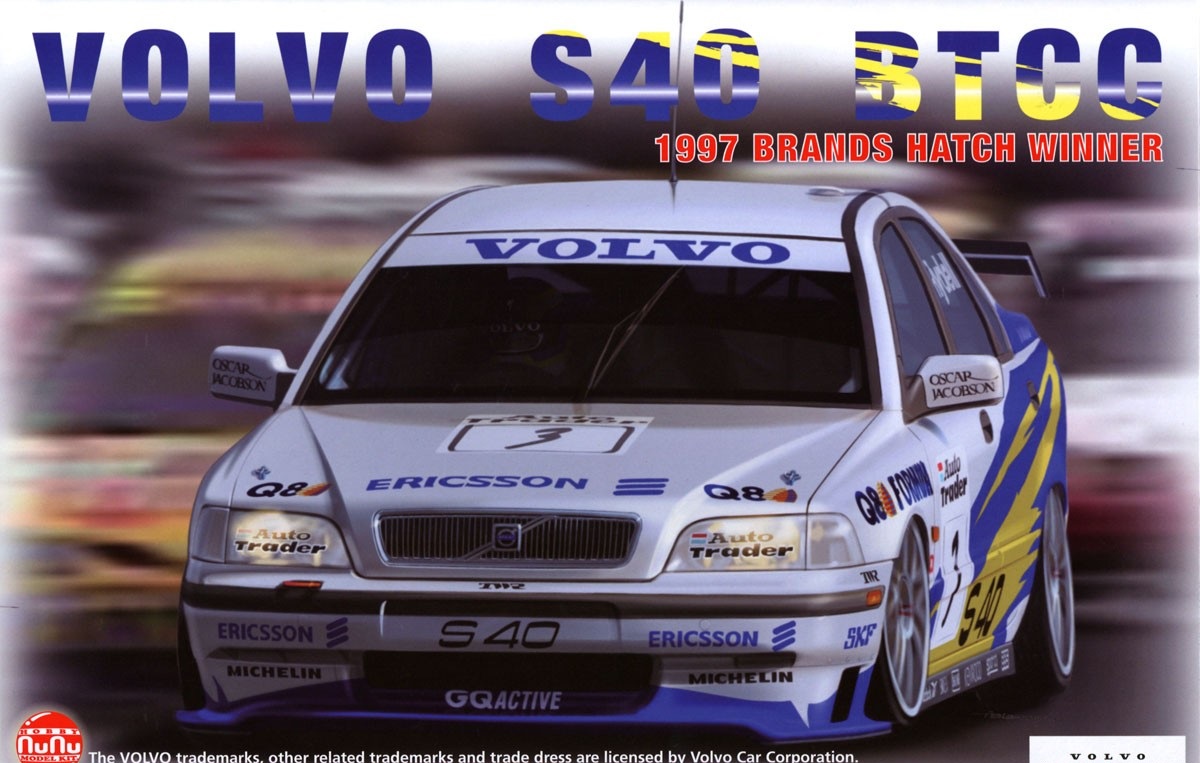 PN24034  автомобили и мотоциклы  Volvo S40 BTCC 1997 Brands Hatch Winner  (1:24)