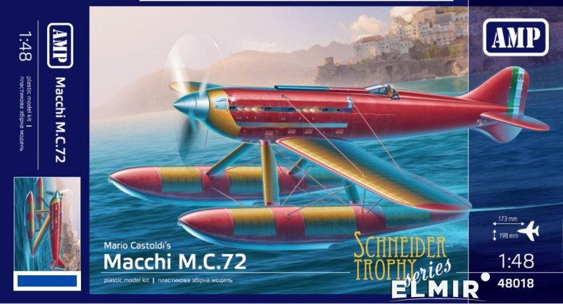 48018  авиация  Macchi-Castoldi M.C.72  (1:48)