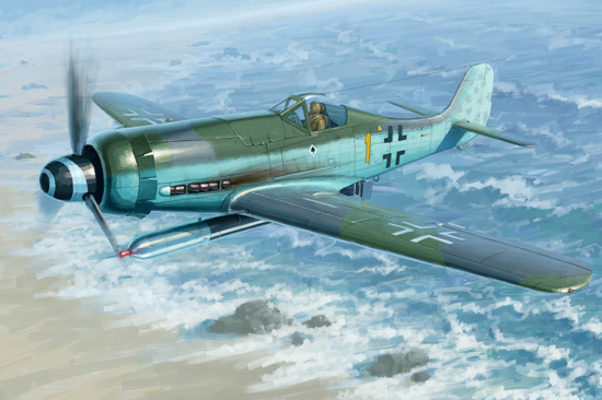 81720  авиация  Focke Wulf 190D-12 R14  (1:48)