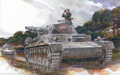 6265  техника и вооружение  Pz.Kpfw.IV Ausf. D 3in1  (1:35)