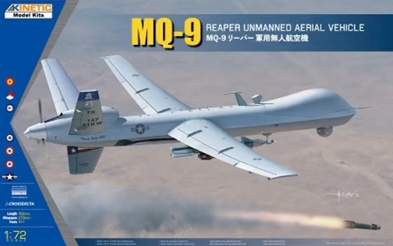 K72004  авиация  MQ-9 Reaper UAV (БПЛА)   (1:72)