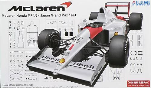 09044  автомобили и мотоциклы  McLAREN Honda MP4/6 Japan Grand Prix 1991  (1:20)