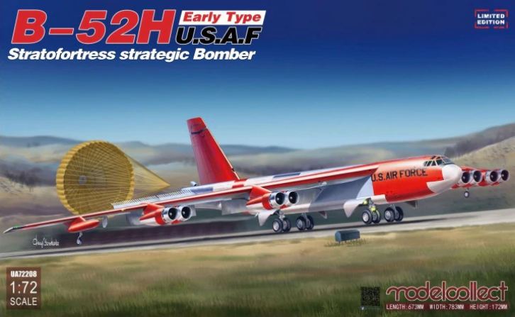 UA72208  авиация  B-52H Early Type U.S.A.F  (1:72)