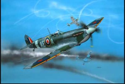 04164  авиация  Spitfire Mk V b  (1:72)