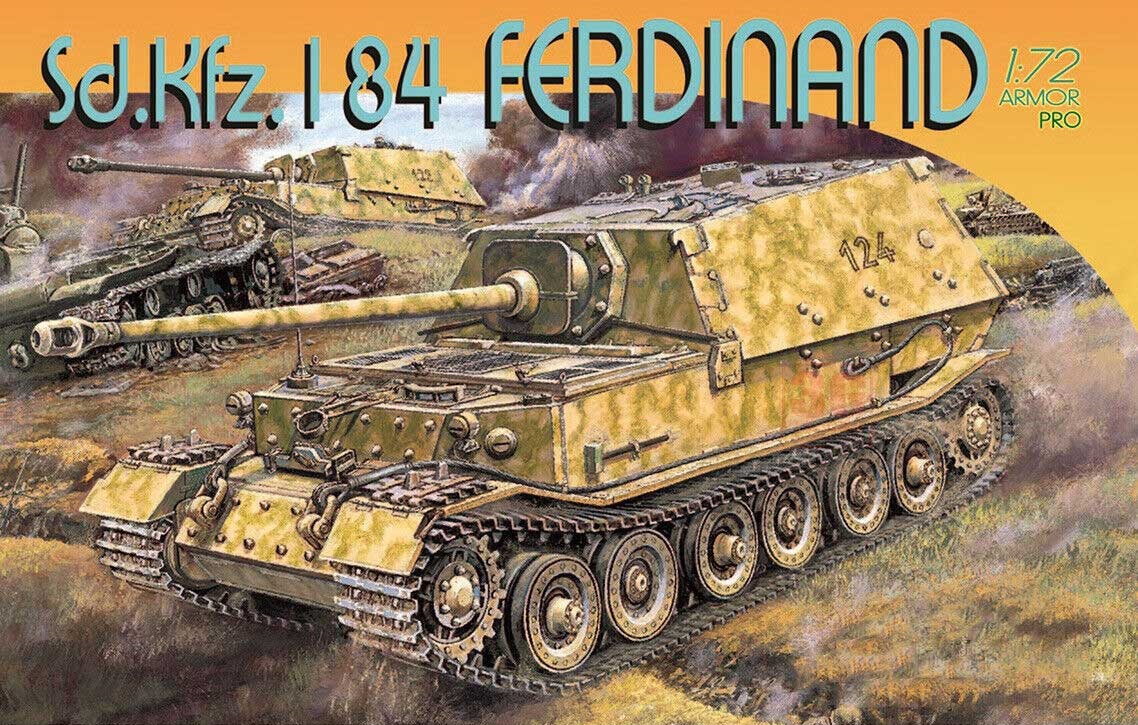 7344  техника и вооружение  Sd.Kfz. 184 Ferdinand  (1:72)