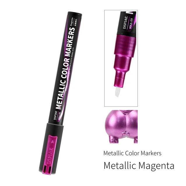 MKA-09  краска  Маркер Metallic Magenta