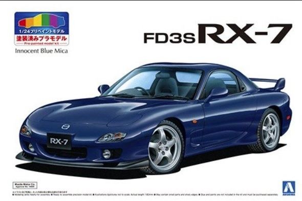 05498  автомобили и мотоциклы  Mazda FD3S RX-7 '99  (1:24)