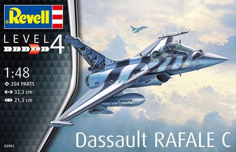 03901  авиация  Dassault Rafale C  (1:48)