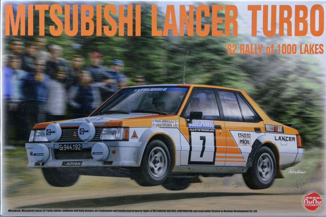 PN24018  автомобили и мотоциклы  Mitsubishi Lancer Turbo  (1:24)