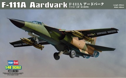 80348  авиация  F-111A Aardvark  (1:48)