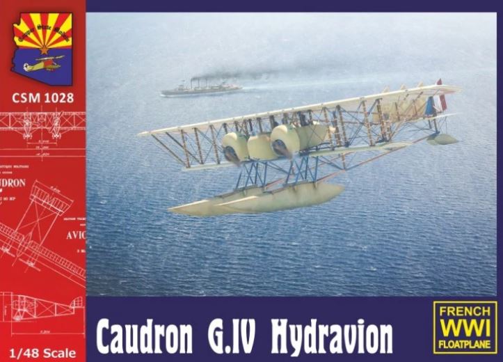 CSM1028  авиация  Caudron G.IV  (1:48)