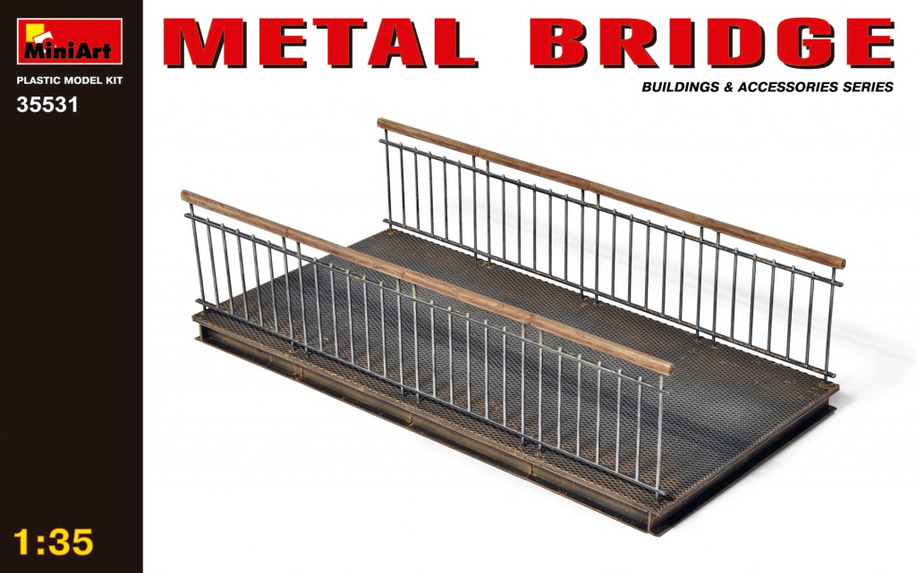 35531  наборы для диорам  METAL BRIDGE  (1:35)