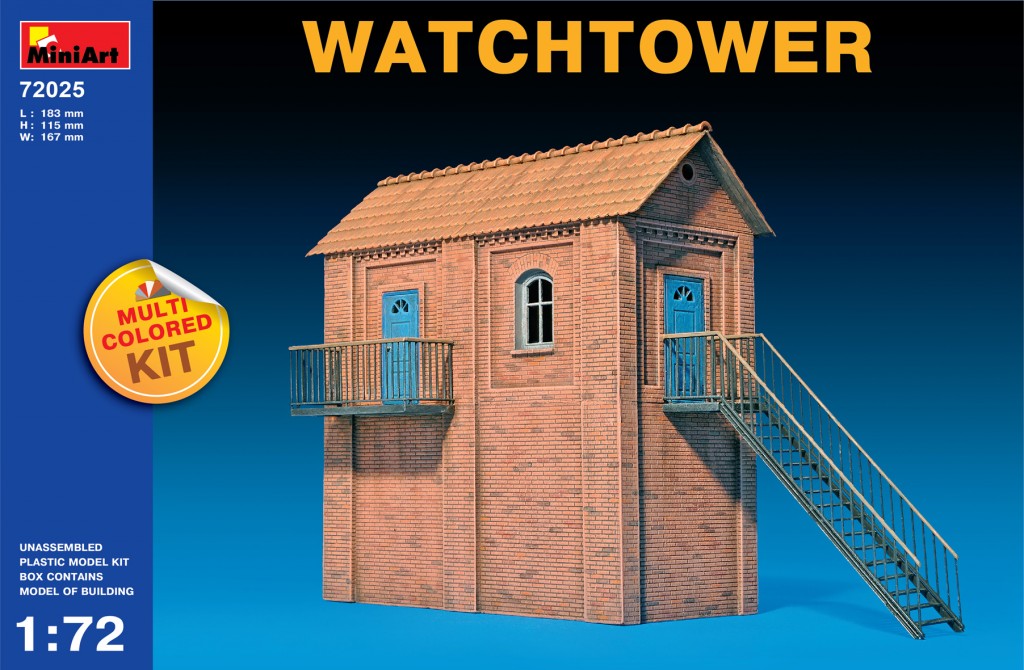 72025  наборы для диорам  WATCHTOWER  (1:72)