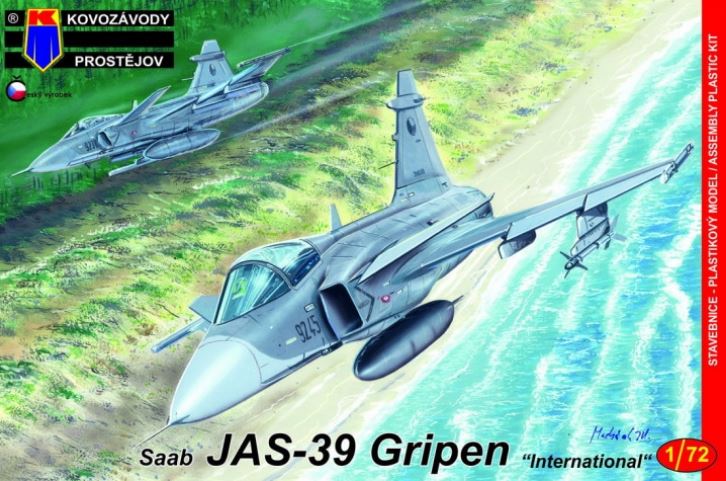 KPM0161  авиация  Saab JAS-39 Gripen "International"  (1:72)