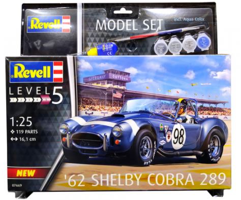 67669  автомобили и мотоциклы  '62 Shelby Cobra 289  (1:25)