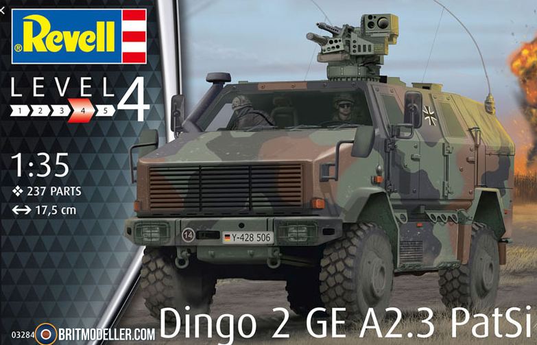 03284  техника и вооружение  Dingo 2 GE A2.3 PatSi  (1:35)