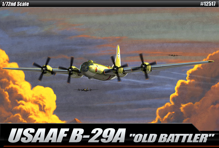 12517  авиация  USAAF B-29A "Old Battler"  (1:72)