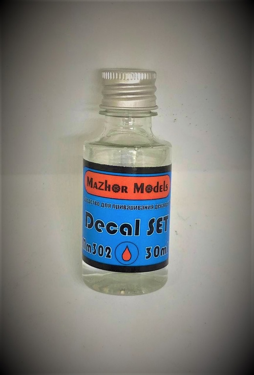 MM302  специальные жидкости  Decal SET (Средство для приваривания декалей) 30 мл.