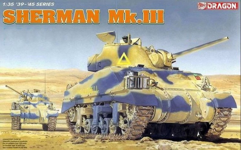 6313  техника и вооружение Sherman Mk.III (1:35)