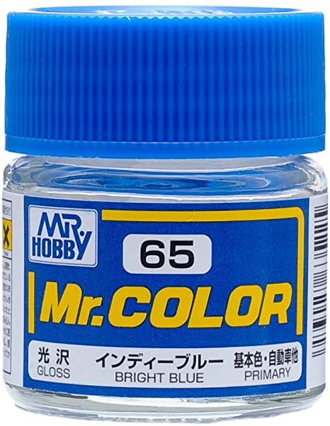 C 65  краска 10мл  BRIGHT BLUE