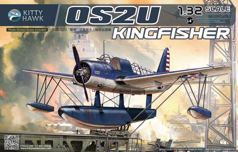 KH32016  авиация  OS2U Kingfisher  (1:32)