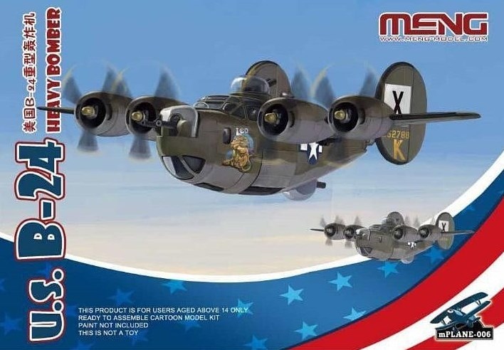 mPLANE-006  авиация  U.S. B-24 Heavy Bomber