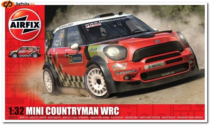 3414  автомобили и мотоциклы  MINI Countryman WRC  (1:32)
