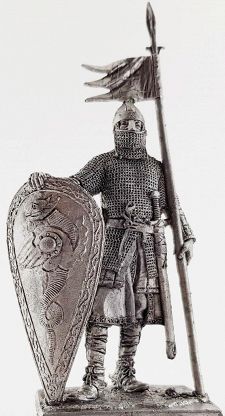 185 M  миниатюра  Нормандский рыцарь
